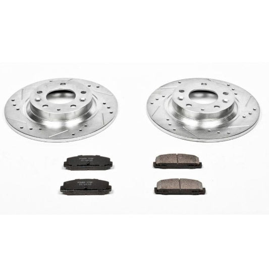 Power Stop 03-05 Mazda 6 Rear Z23 Evolution Sport Brake Kit