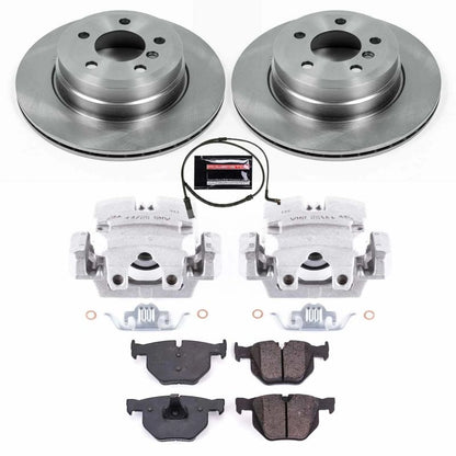 Power Stop 07-15 BMW X5 Rear Autospecialty Brake Kit w/Calipers