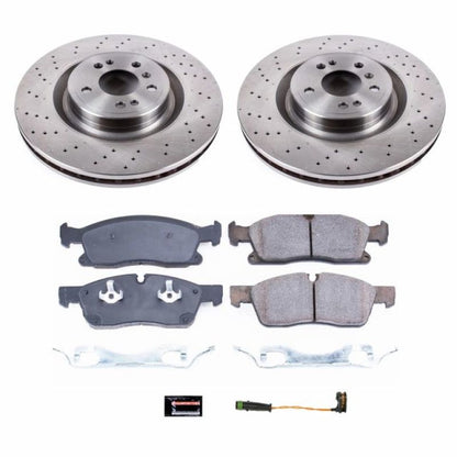 Power Stop 2016 Mercedes-Benz GLE300d Front Autospecialty Brake Kit