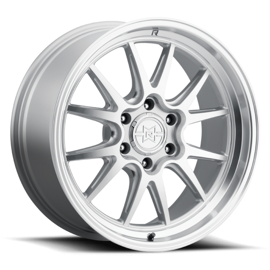 Method Raised MR802 22x10 / 6x135 BP / -18mm Offset / 87mm Bore - Machined - Clear Coat Wheel