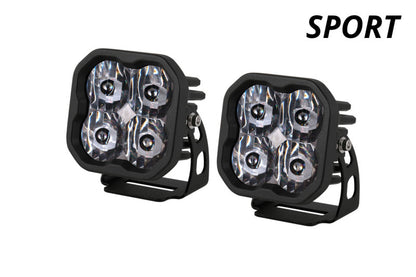 Diode Dynamics SS3 Sport RBL - White Spot Standard (Pair)