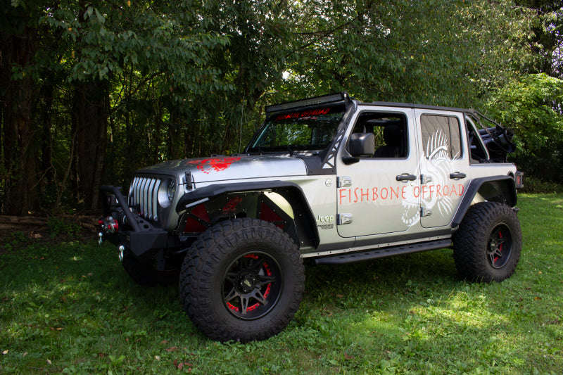 Fishbone Offroad 2018+ Jeep Wrangler JL Step Slider 4 Door