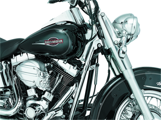 Kuryakyn Downtube Covers 00-06 Softail Chrome