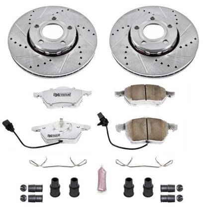 Power Stop 99-04 Audi A4 Front Z26 Street Warrior Brake Kit