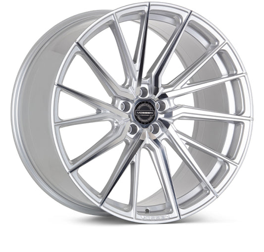 Vossen HF-4T 20x9 / 5x114.3 / ET38 / Flat Face / 73.1 - Silver Polished - Left Wheel