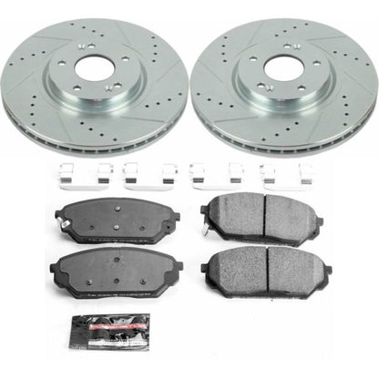 Power Stop 07-12 Hyundai Veracruz Front Z23 Evolution Sport Brake Kit