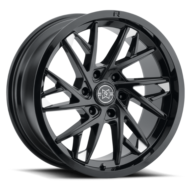 Method Raised MR801 20x9 / 6x135 BP / 12mm Offset / 87mm Bore - Gloss Black Milled Wheel