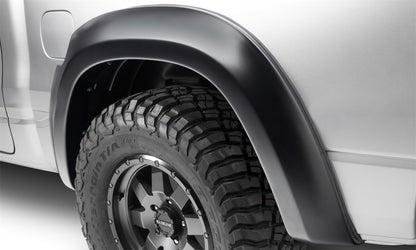 Bushwacker 19-22 Ram 1500 (Excl. Rebel/TRX) 67.4 & 76.3in Bed Extend-A-Fender Flares 4pc - Smth Blk