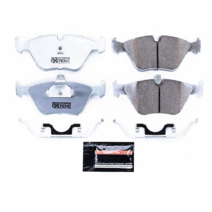 Power Stop 01-05 BMW 525i Front Z26 Extreme Street Brake Pads w/Hardware