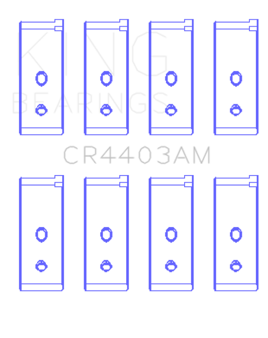 King Austin/MG B-Series (Size Standard) Connecting Rod Bearing Set