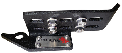 Fishbone Offroad 2021+ Ford Bronco Foot Pegs - Black