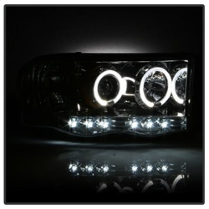 Spyder Dodge Ram 1500 02-05/Ram 2500 03-05 Projector Headlights LED Halo LED Chrm PRO-YD-DR02-HL-C