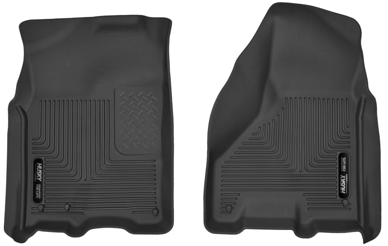 Husky Liners 12-13 Dodge Ram 1500/ 12 2500 & 3500 X-Act Contour Black Front Floor Liners