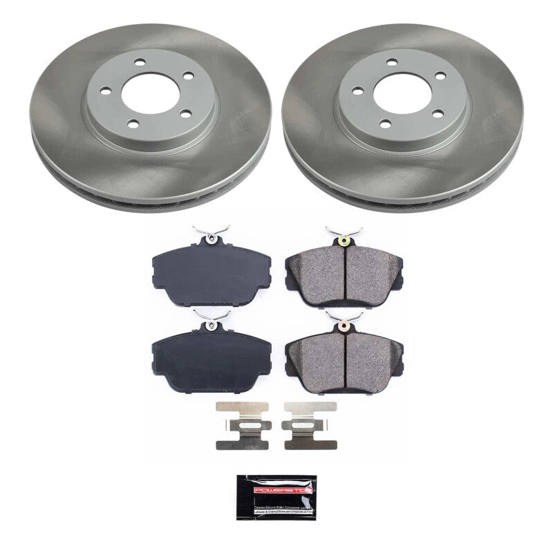 Power Stop 01-05 Mercury Sable Front Semi-Coated Rotor Kit