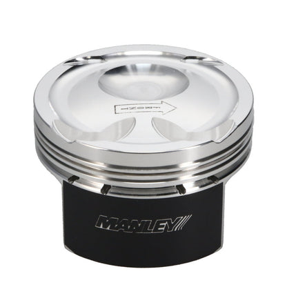 Manley Ford EcoBoost STD Stroke 87.6mm STD Bore 9.5:1 CR Dish Piston Set