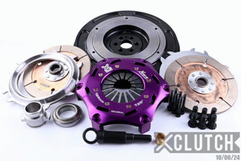 XClutch 89-94 Nissan Skyline GT-R 2.6L 7.25in Twin Solid Ceramic Clutch Kit