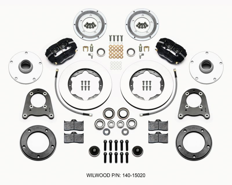 Wilwood Forged Dynalite-M Front Kit 10.75in 1950-1955 MG-TD/TF