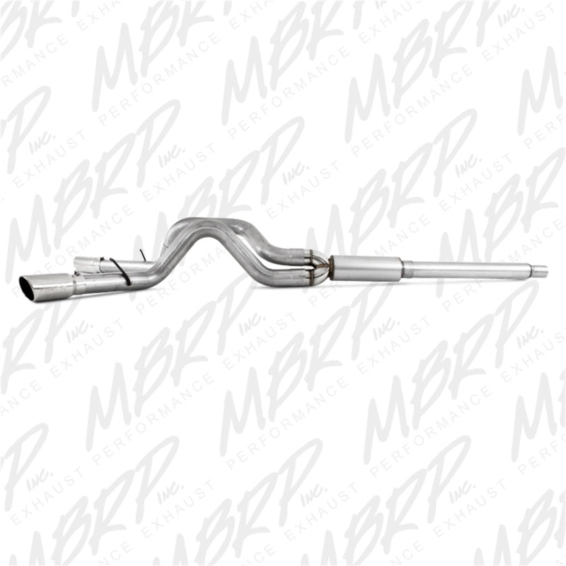 MBRP 1999-2004 Ford F-250/350 V-10 Cat Back 4 Dual Split Side