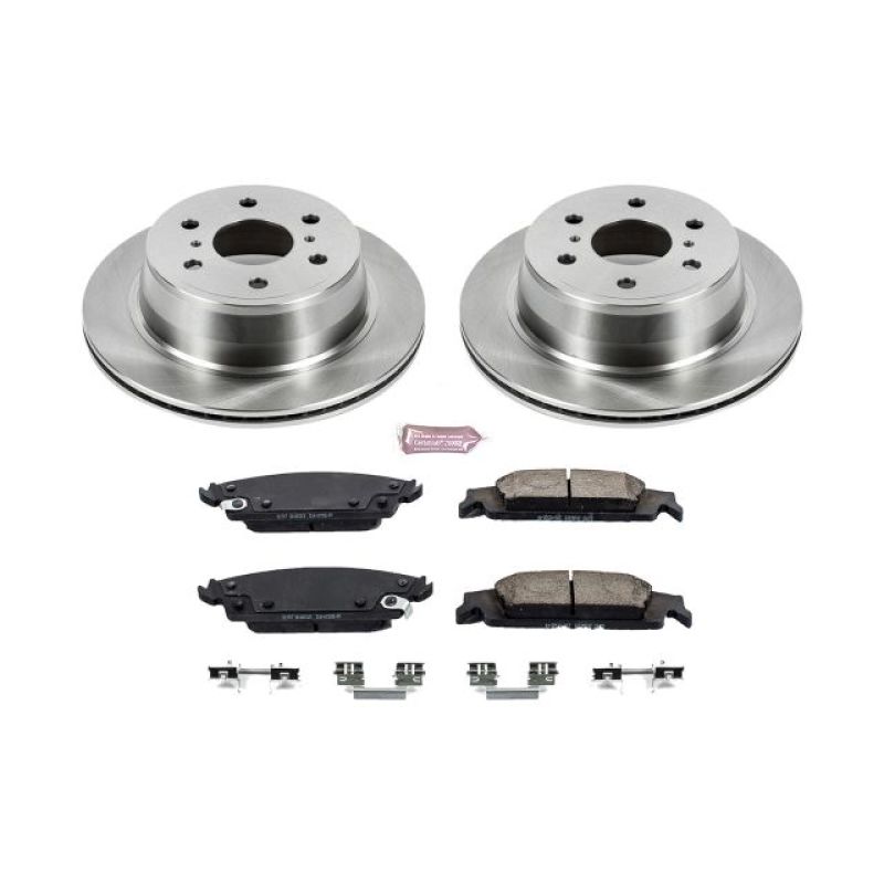 Power Stop 15-19 Cadillac Escalade Rear Autospecialty Brake Kit