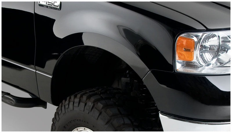 Bushwacker 04-08 Ford F-150 Extend-A-Fender Style Flares 2pc - Black