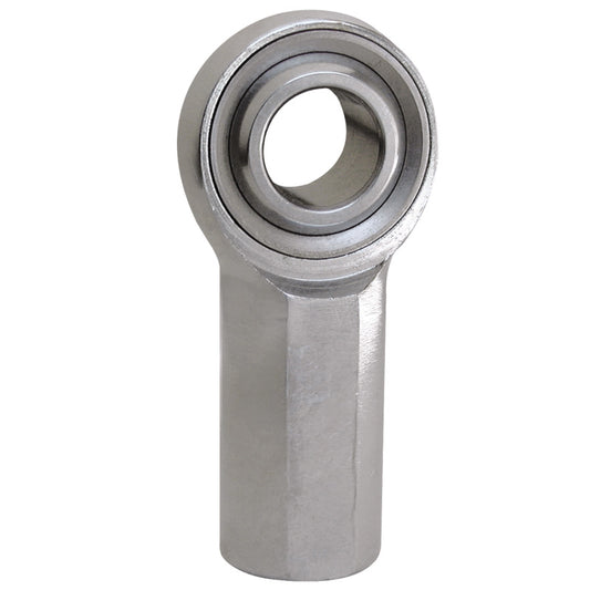 QA1 H Series 3-Pc Rod End - Female/Right Hand - .375in Bore x 3/8-24 - Alloy Steel w/PTFE