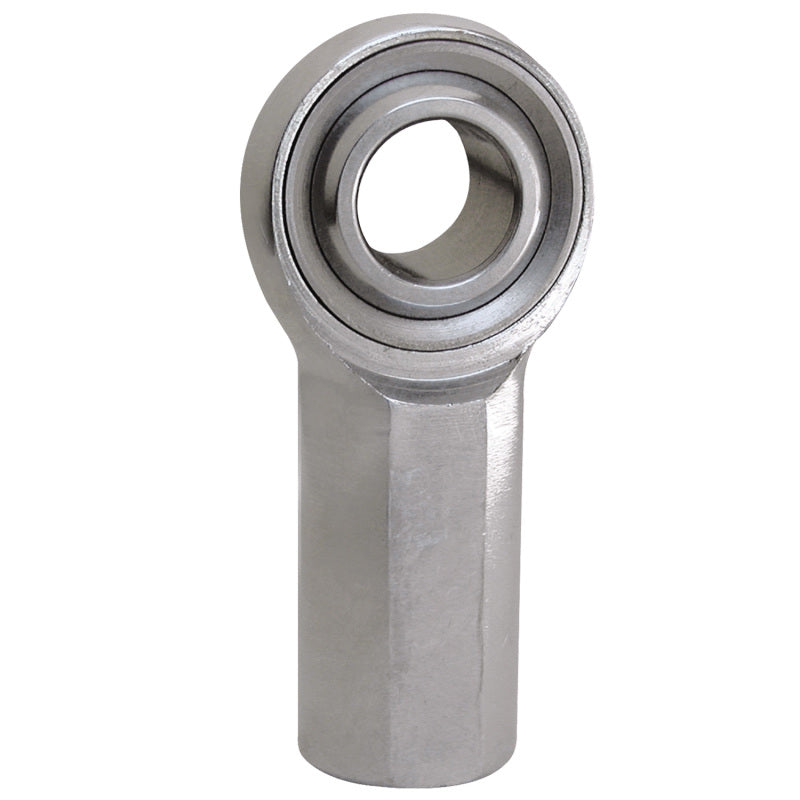 QA1 K Series 3-Pc Rod End - Female/Right Hand - .4375in Bore x 7/16-20 - Carbon Steel w/PTFE