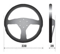 Sparco Steering Wheel 383 Suede Black