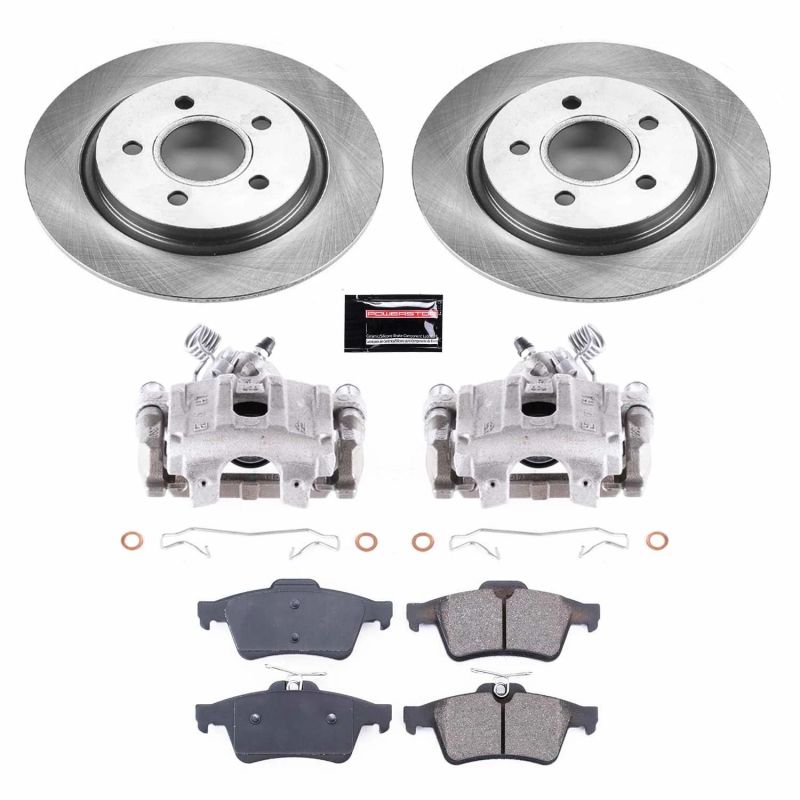 Power Stop 08-13 Volvo C30 Rear Autospecialty Brake Kit w/Calipers