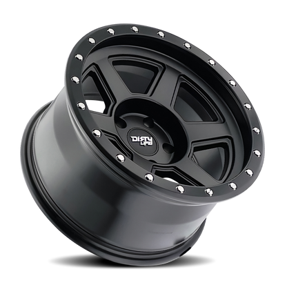 Dirty Life 9315 Compound 17x9 / 6x135 BP / -12mm Offset / 87.1mm Hub Matte Black Wheel