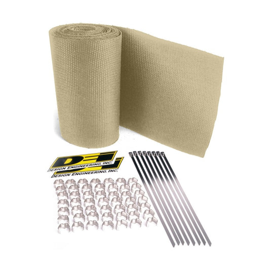 DEI Exhaust Wrap Kit - 8 Cylinder - Speed Sleeves - Tan