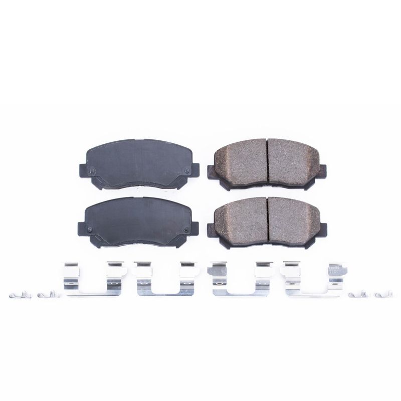 Power Stop 15-17 Chrysler 200 Front Z17 Evolution Ceramic Brake Pads w/Hardware