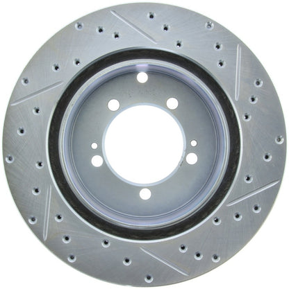 StopTech Select Sport Drilled & Slotted Rotor - Front Left