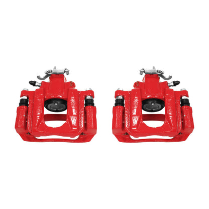 Power Stop 08-16 Chrysler Town & Country Rear Red Calipers w/Brackets - Pair