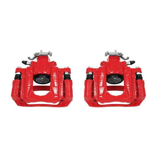 Power Stop 08-16 Chrysler Town & Country Rear Red Calipers w/Brackets - Pair