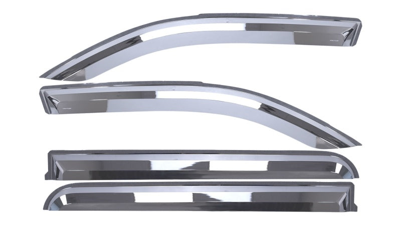 Putco 19-20 Ram 1500 - Crew Cab (Set of 4) Element Chrome Window Visors