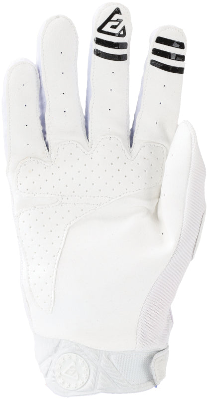 Answer 25 Peak Gloves White/Black Youth - XS