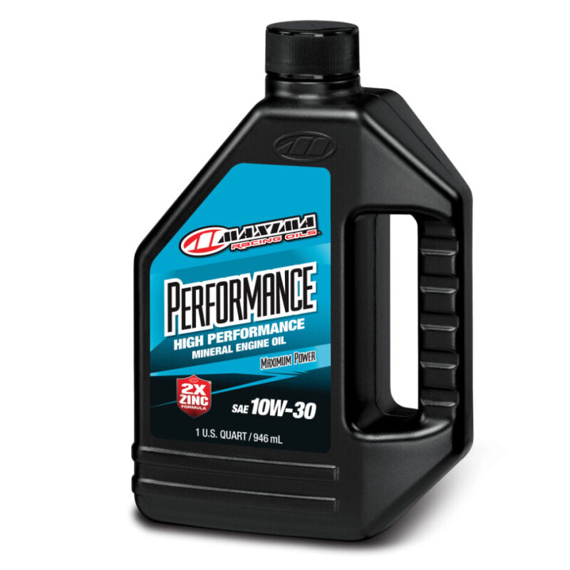 Maxima Performance Auto Performance 10W-30 Mineral Engine Oil - Quart