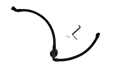 J&L 23-25 Ford Ecoboost 2.0 Oil Separator PCV Side - Black Anodized