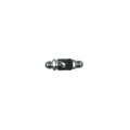 DeatschWerks 8AN Male Flare Quick Disconnect Dry Break Fitting - 2 Pieces Anodized Matte Black