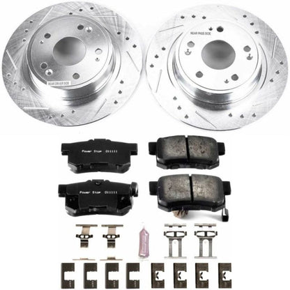 Power Stop 16-18 Acura ILX Rear Z23 Evolution Sport Brake Kit