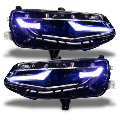 Oracle 19-21 Chevy Camaro LS/LT RGB+A Headlight DRL  Kit - ColorSHIFT w/o Controller SEE WARRANTY