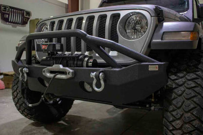 Fishbone Offroad 2018+ Jeep Wrangler JL Mid-Width Winch Front Bumper