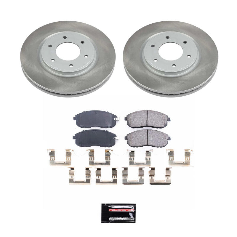 Power Stop 07-13 Nissan Altima Front Semi-Coated Rotor Kit