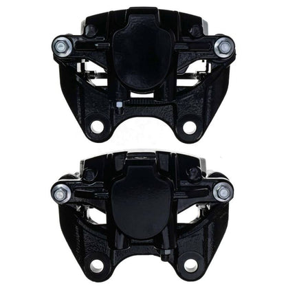 Power Stop 07-20 Cadillac Escalade Rear Black Caliper - Pair w/Bracket