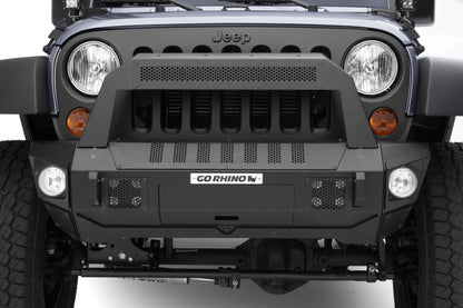 Go Rhino 07-20 Jeep Wrangler JL/JLU/JK/JKU/Gladiator JT Trailline 10 Light Mount Bar