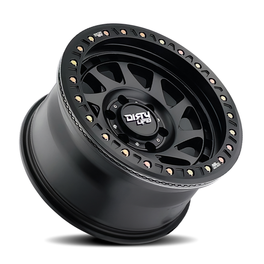 Dirty Life 9313 Enigma Race 17x9 / 6x135 BP / -38mm Offset / 87.1mm Hub Matte Black Wheel