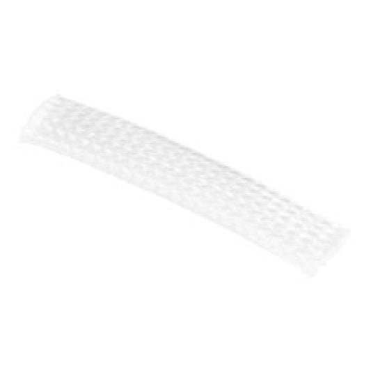 NAMZ Braided Flex Sleeving 10ft. Section (3/8in. ID) - White