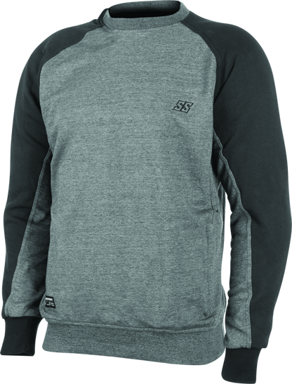 Speed and Strength Lunatic Fringe Armored Sweatshirt Grey/Black - Small