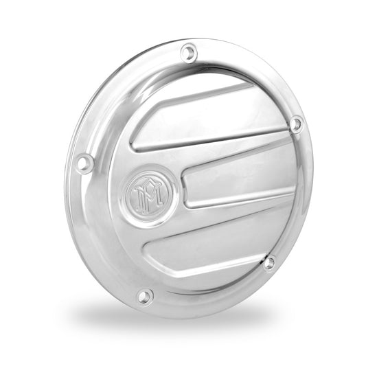 Performance Machine Derby Cover Scallop - Chrome