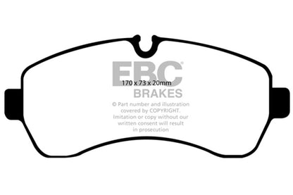 EBC 07+ Dodge Sprinter 3500 Ultimax2 Front Brake Pads